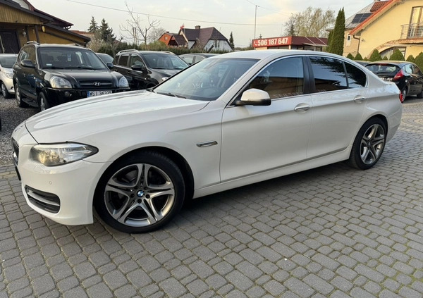 BMW Seria 5 cena 74900 przebieg: 297200, rok produkcji 2014 z Siemiatycze małe 67
